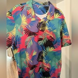 Chubbies golf polo - large - like new